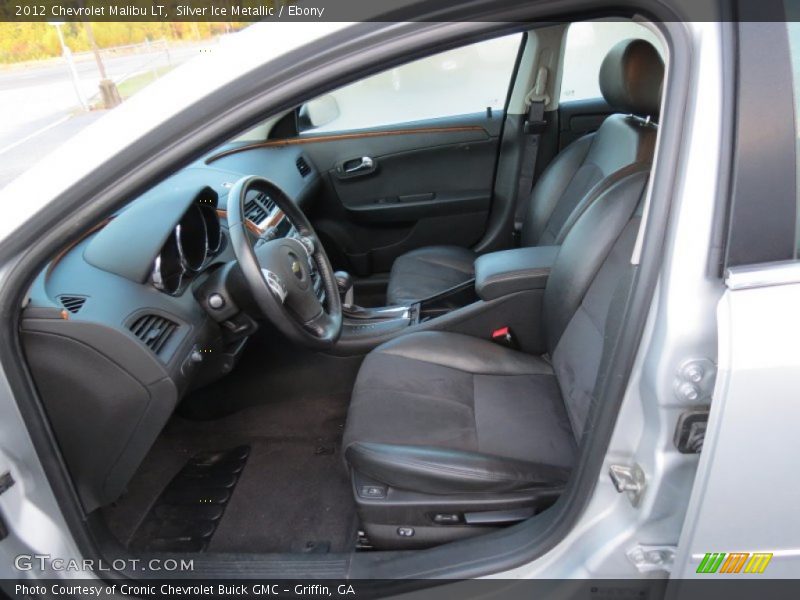 Silver Ice Metallic / Ebony 2012 Chevrolet Malibu LT
