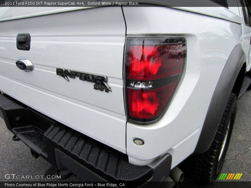 Oxford White / Raptor Black 2011 Ford F150 SVT Raptor SuperCab 4x4