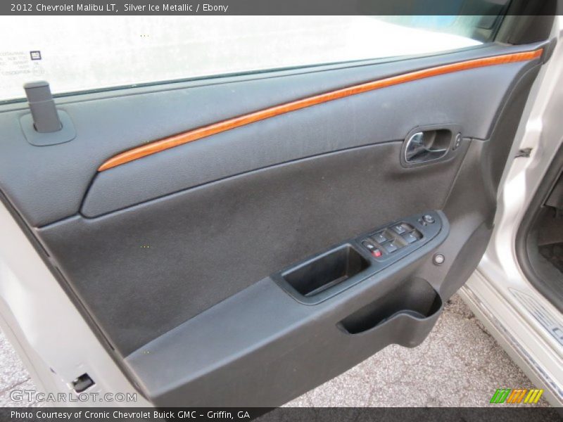 Silver Ice Metallic / Ebony 2012 Chevrolet Malibu LT