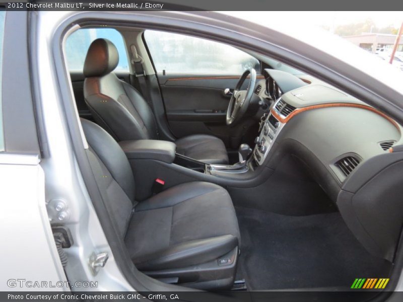 Silver Ice Metallic / Ebony 2012 Chevrolet Malibu LT