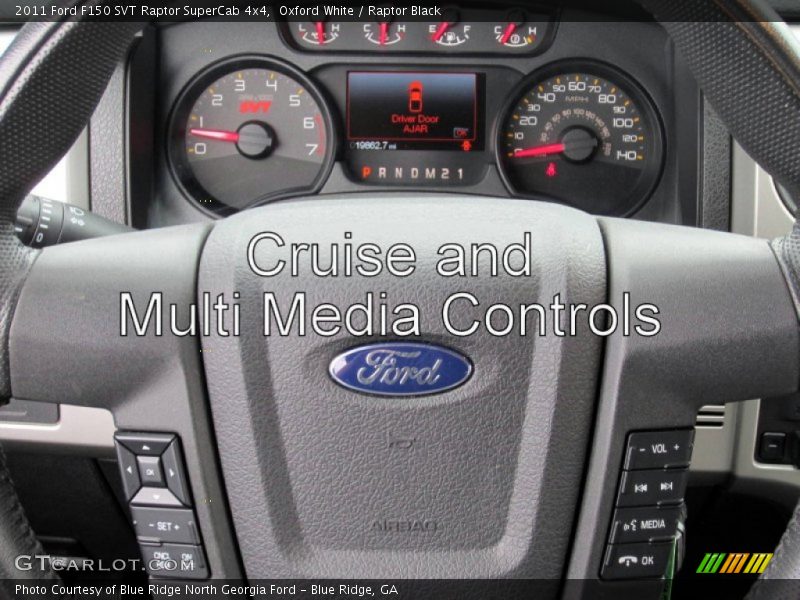 Oxford White / Raptor Black 2011 Ford F150 SVT Raptor SuperCab 4x4