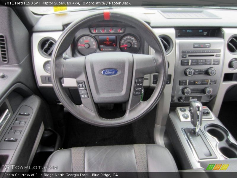 Dashboard of 2011 F150 SVT Raptor SuperCab 4x4