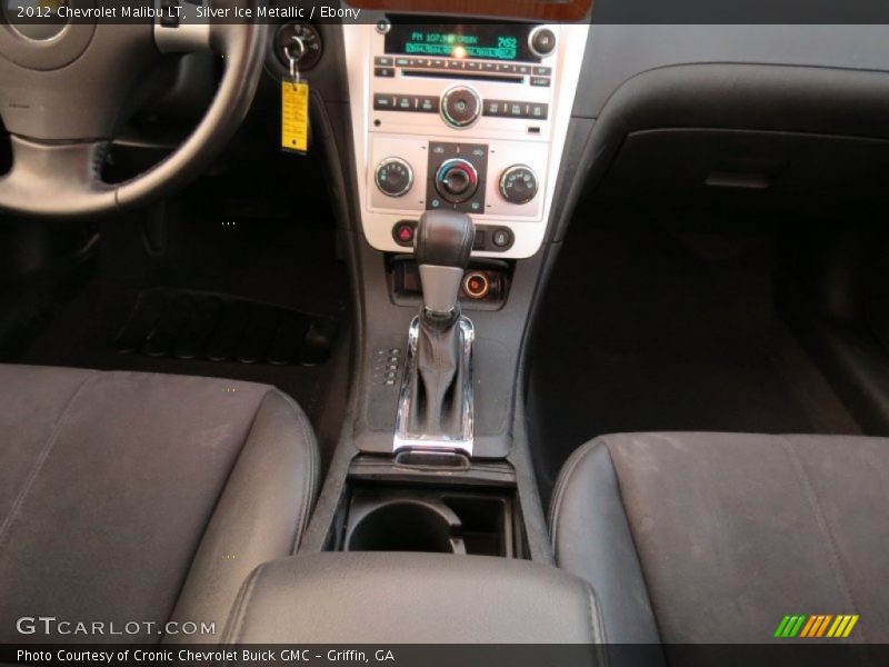 Silver Ice Metallic / Ebony 2012 Chevrolet Malibu LT