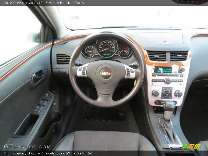 Silver Ice Metallic / Ebony 2012 Chevrolet Malibu LT