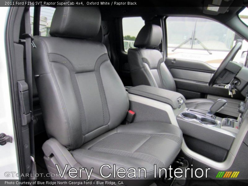 Oxford White / Raptor Black 2011 Ford F150 SVT Raptor SuperCab 4x4