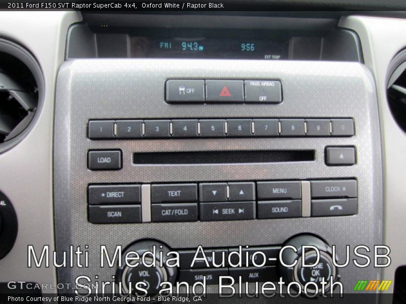 Oxford White / Raptor Black 2011 Ford F150 SVT Raptor SuperCab 4x4