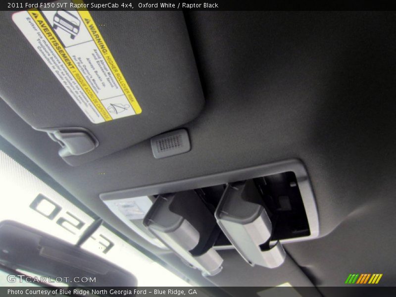 Oxford White / Raptor Black 2011 Ford F150 SVT Raptor SuperCab 4x4