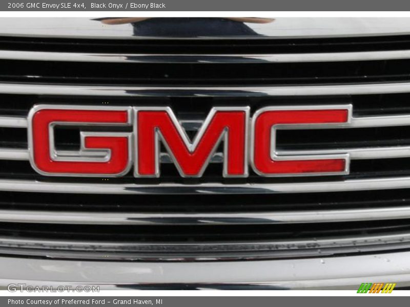 Black Onyx / Ebony Black 2006 GMC Envoy SLE 4x4