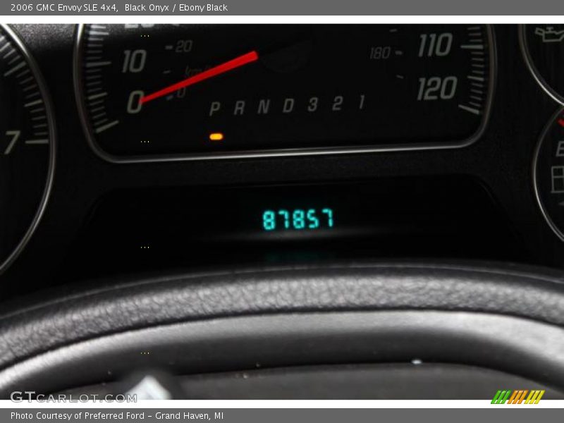 Black Onyx / Ebony Black 2006 GMC Envoy SLE 4x4