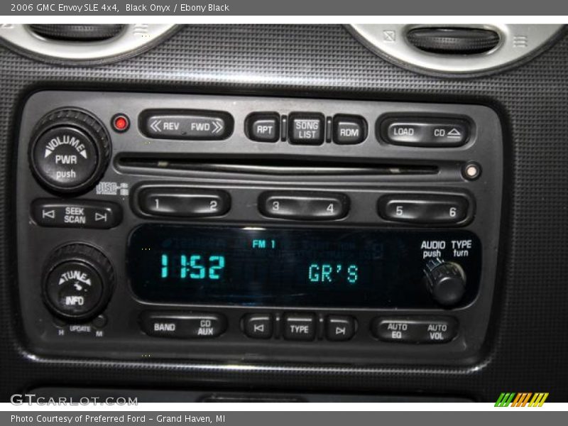 Black Onyx / Ebony Black 2006 GMC Envoy SLE 4x4