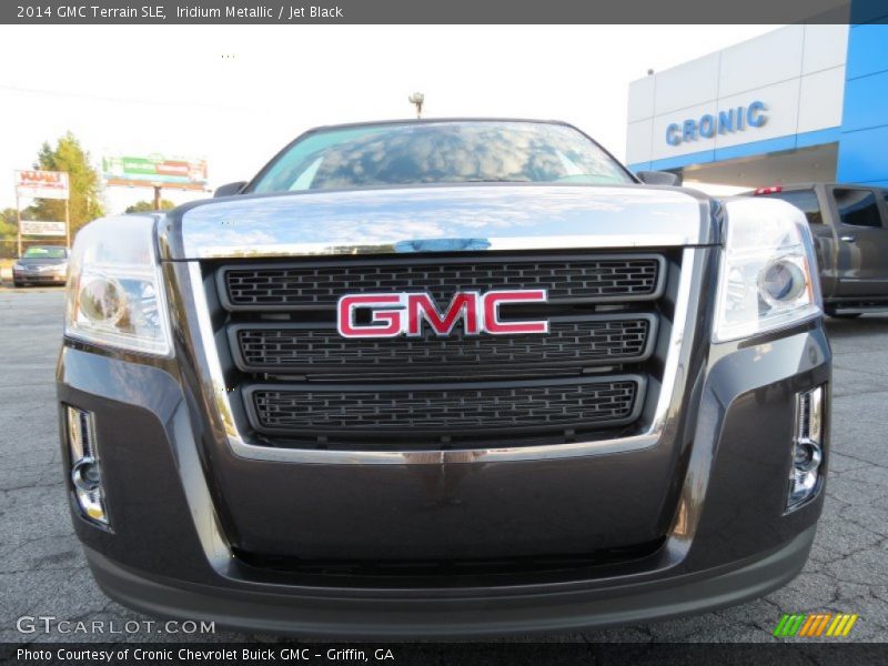 Iridium Metallic / Jet Black 2014 GMC Terrain SLE