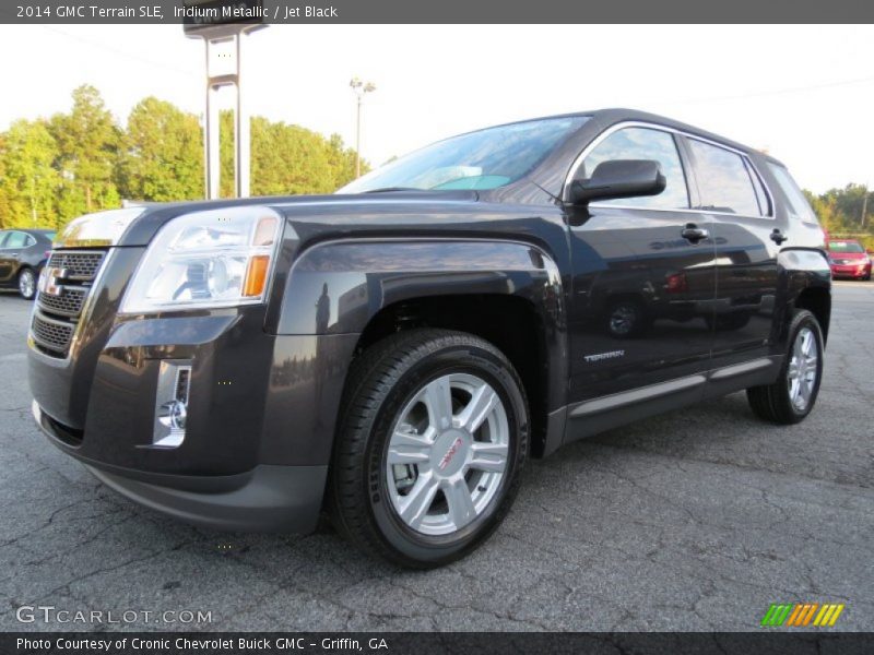 Iridium Metallic / Jet Black 2014 GMC Terrain SLE