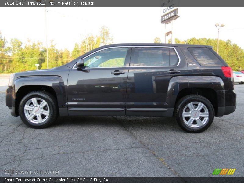 Iridium Metallic / Jet Black 2014 GMC Terrain SLE