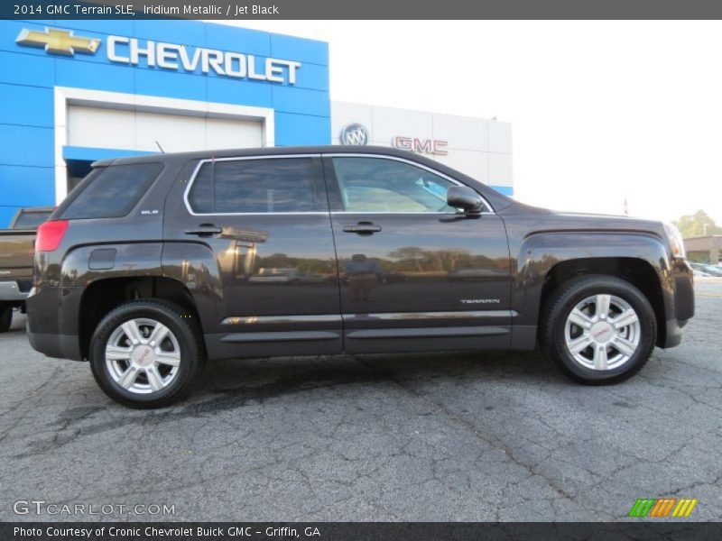 Iridium Metallic / Jet Black 2014 GMC Terrain SLE