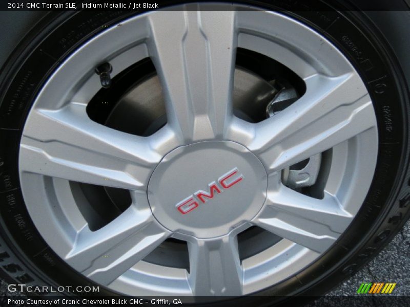 Iridium Metallic / Jet Black 2014 GMC Terrain SLE