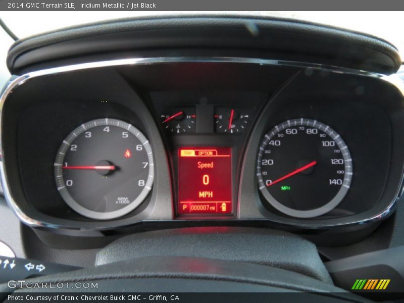 Iridium Metallic / Jet Black 2014 GMC Terrain SLE