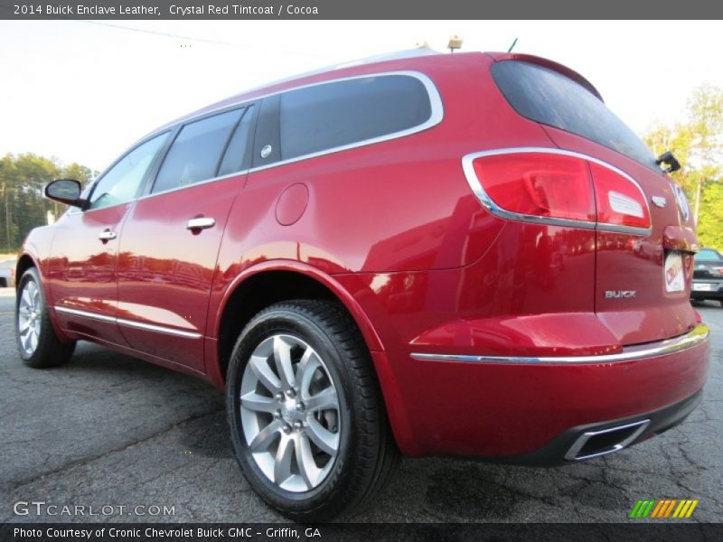 Crystal Red Tintcoat / Cocoa 2014 Buick Enclave Leather