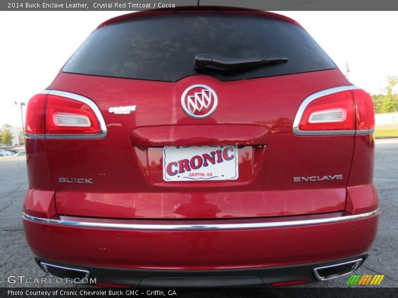 Crystal Red Tintcoat / Cocoa 2014 Buick Enclave Leather