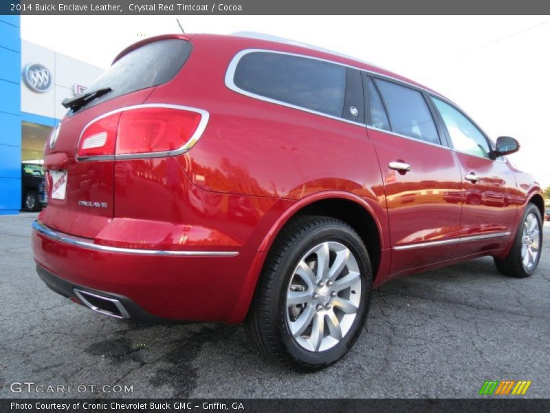 Crystal Red Tintcoat / Cocoa 2014 Buick Enclave Leather