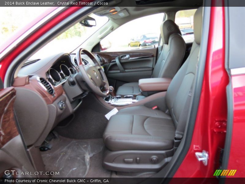Crystal Red Tintcoat / Cocoa 2014 Buick Enclave Leather