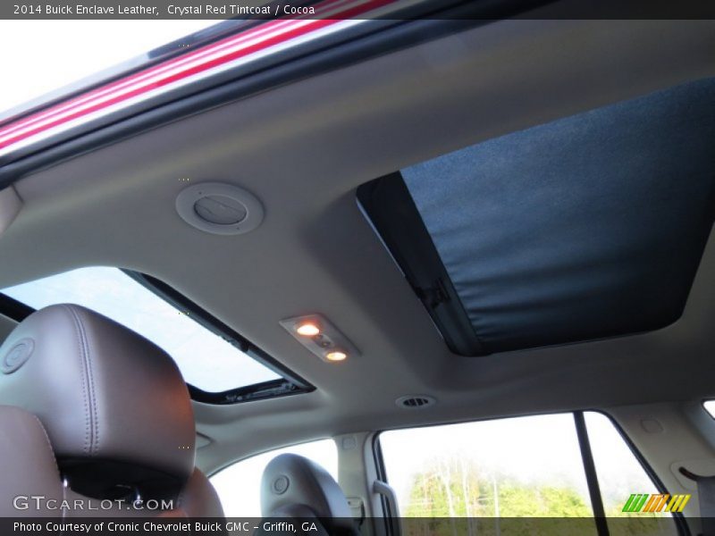 Crystal Red Tintcoat / Cocoa 2014 Buick Enclave Leather