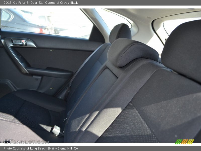 Gunmetal Grey / Black 2013 Kia Forte 5-Door EX