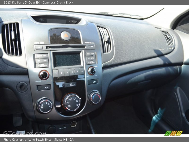 Gunmetal Grey / Black 2013 Kia Forte 5-Door EX