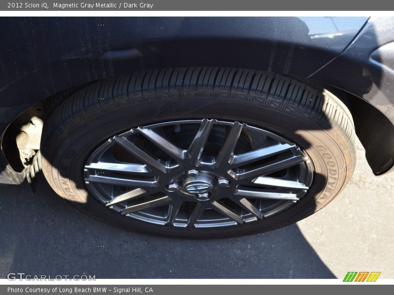 Magnetic Gray Metallic / Dark Gray 2012 Scion iQ