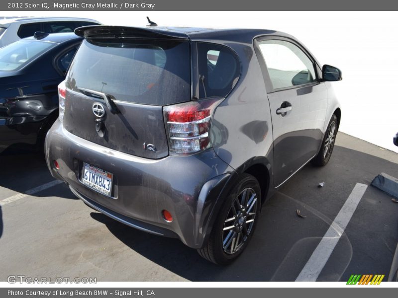 Magnetic Gray Metallic / Dark Gray 2012 Scion iQ