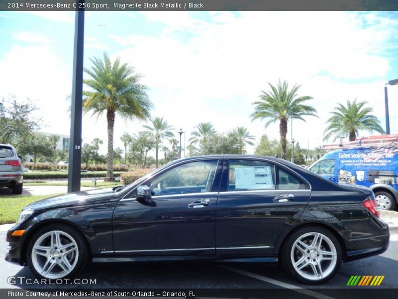  2014 C 250 Sport Magnetite Black Metallic