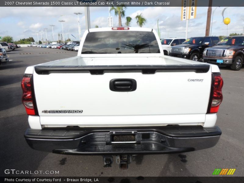 Summit White / Dark Charcoal 2007 Chevrolet Silverado 1500 Classic LT Extended Cab 4x4