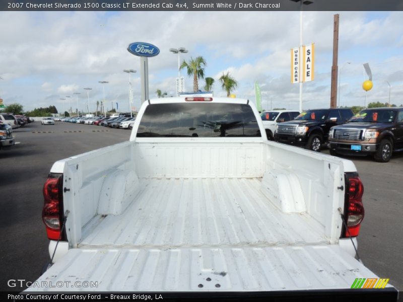 Summit White / Dark Charcoal 2007 Chevrolet Silverado 1500 Classic LT Extended Cab 4x4