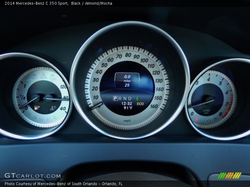 Black / Almond/Mocha 2014 Mercedes-Benz C 350 Sport