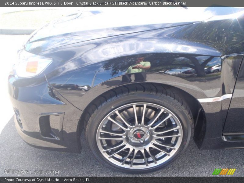 Crystal Black Silica / STI Black Alcantara/ Carbon Black Leather 2014 Subaru Impreza WRX STi 5 Door