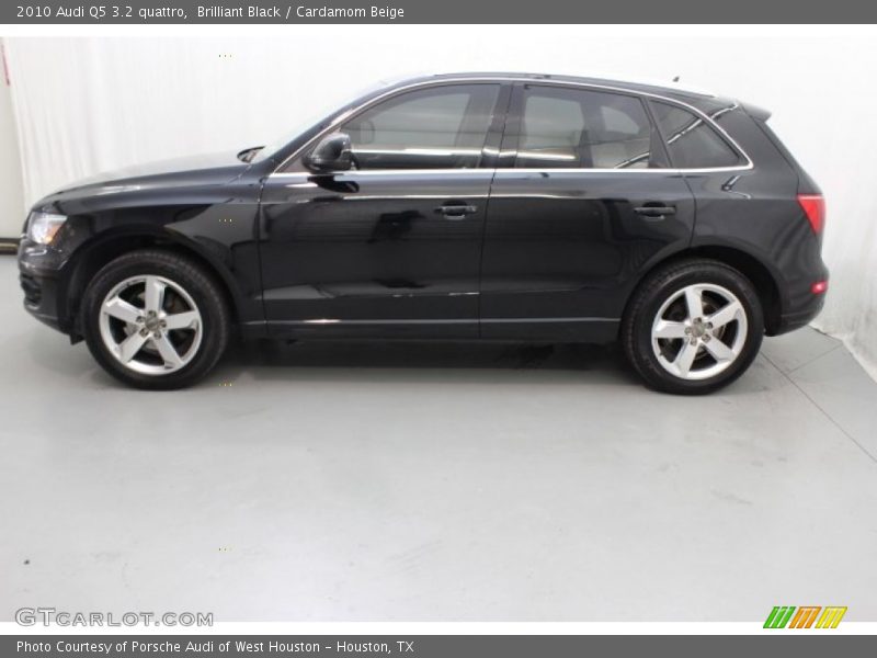 Brilliant Black / Cardamom Beige 2010 Audi Q5 3.2 quattro