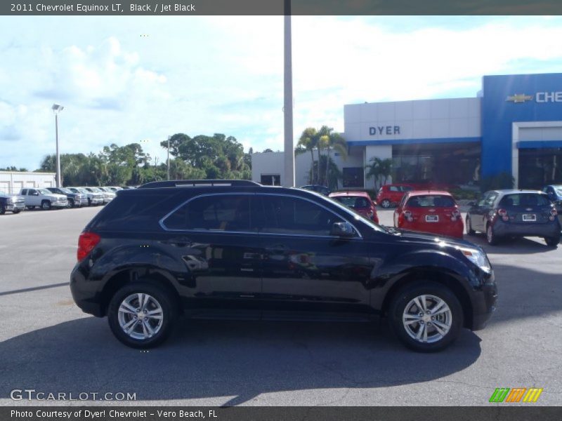 Black / Jet Black 2011 Chevrolet Equinox LT