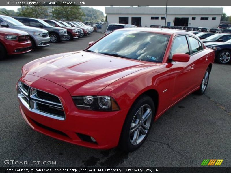 TorRed / Black 2014 Dodge Charger R/T AWD