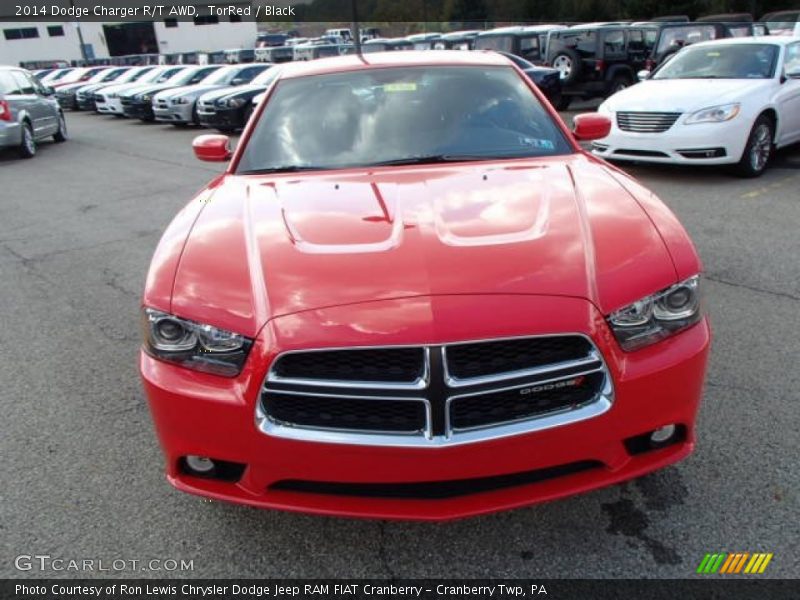 TorRed / Black 2014 Dodge Charger R/T AWD