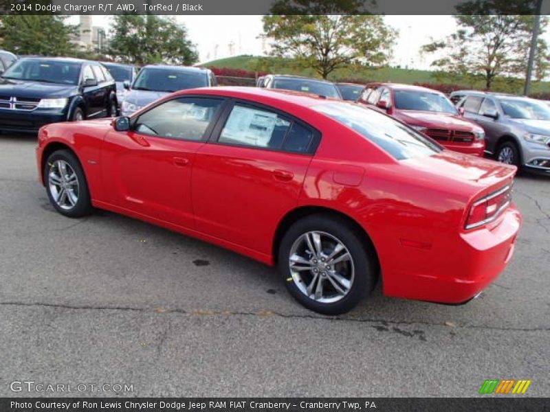 TorRed / Black 2014 Dodge Charger R/T AWD