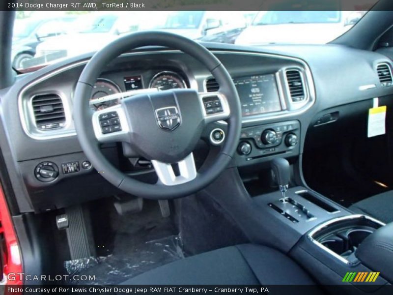  2014 Charger R/T AWD Black Interior