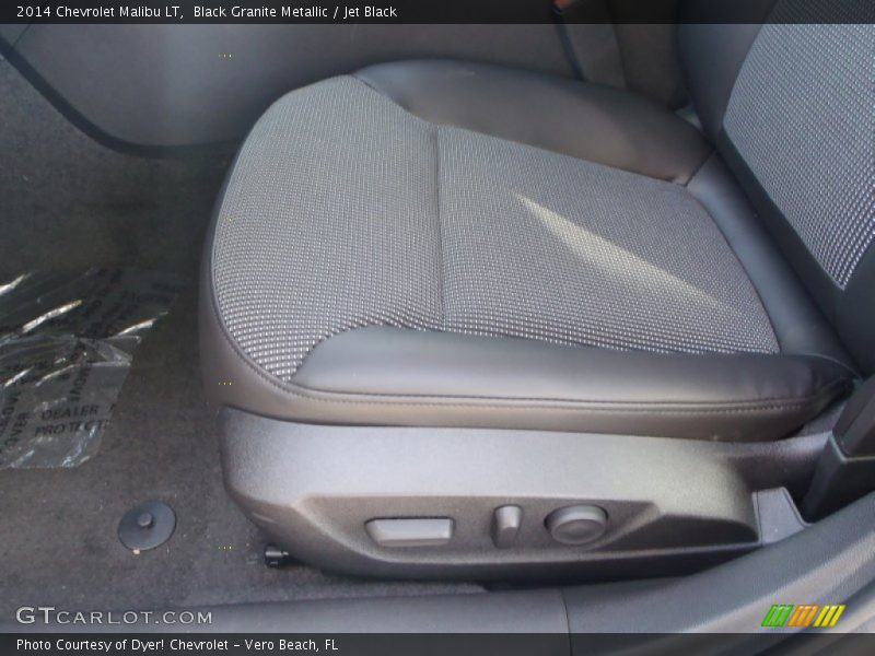 Black Granite Metallic / Jet Black 2014 Chevrolet Malibu LT