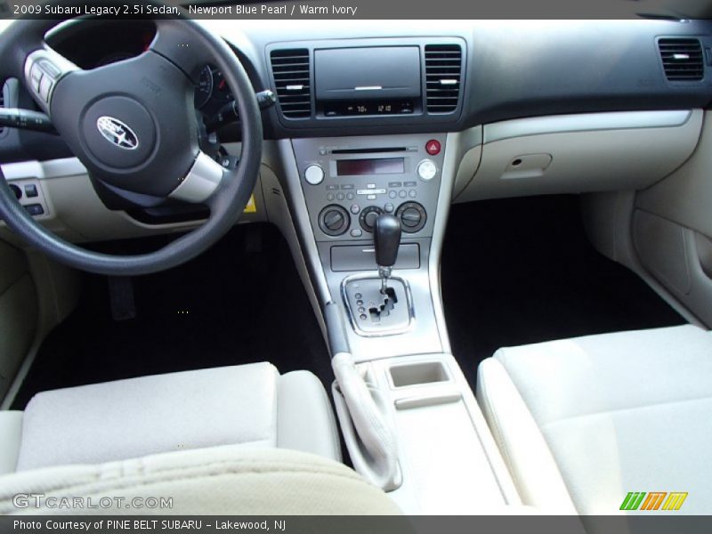 Newport Blue Pearl / Warm Ivory 2009 Subaru Legacy 2.5i Sedan