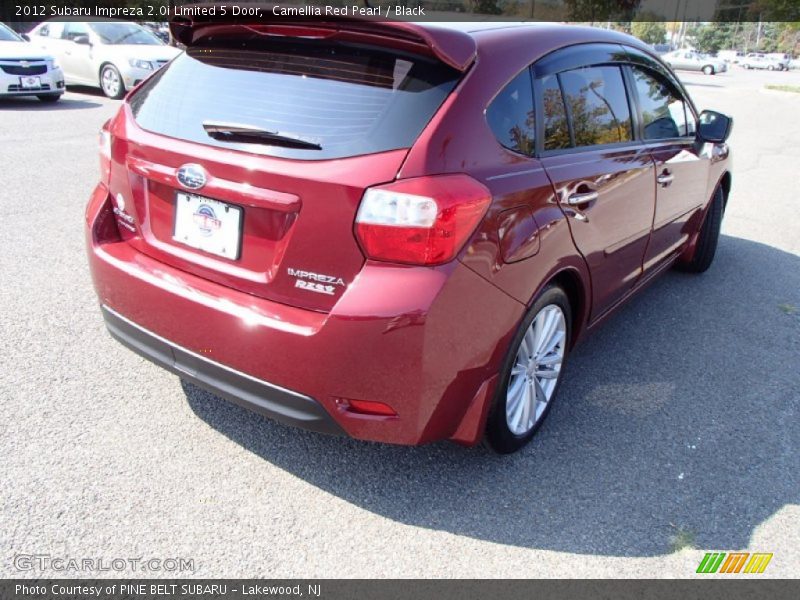 Camellia Red Pearl / Black 2012 Subaru Impreza 2.0i Limited 5 Door