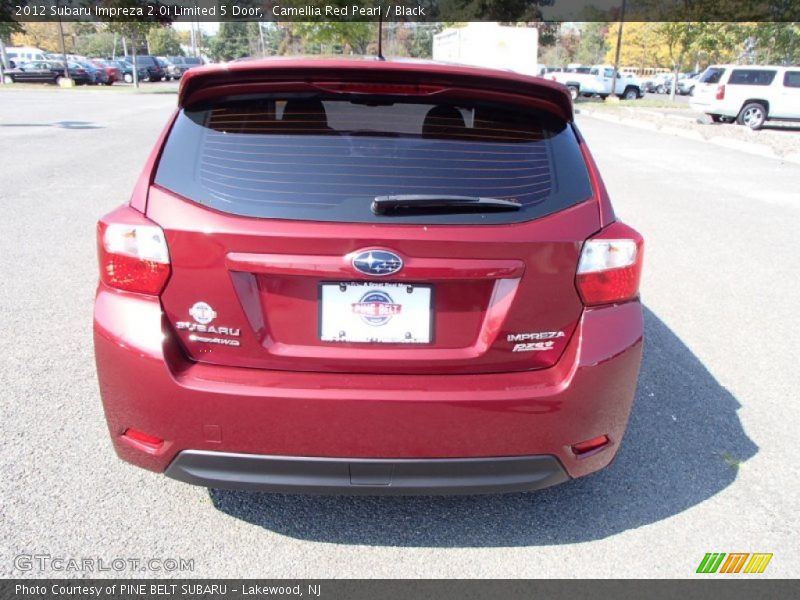 Camellia Red Pearl / Black 2012 Subaru Impreza 2.0i Limited 5 Door
