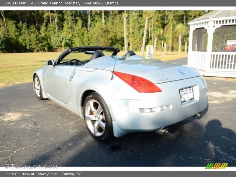 Silver Alloy / Charcoal 2008 Nissan 350Z Grand Touring Roadster