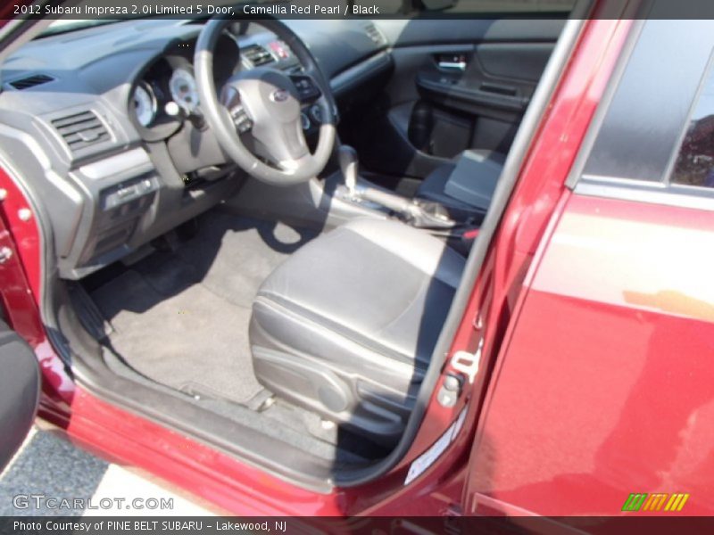 Camellia Red Pearl / Black 2012 Subaru Impreza 2.0i Limited 5 Door