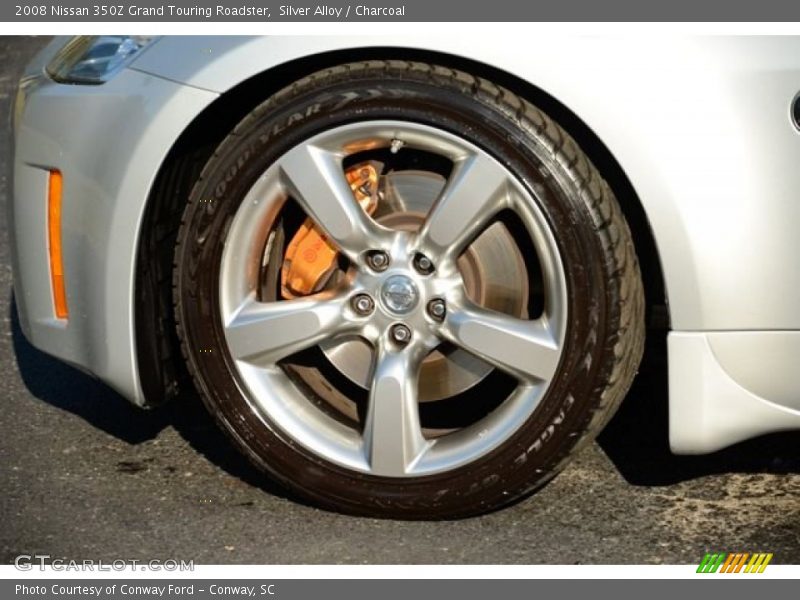 Silver Alloy / Charcoal 2008 Nissan 350Z Grand Touring Roadster