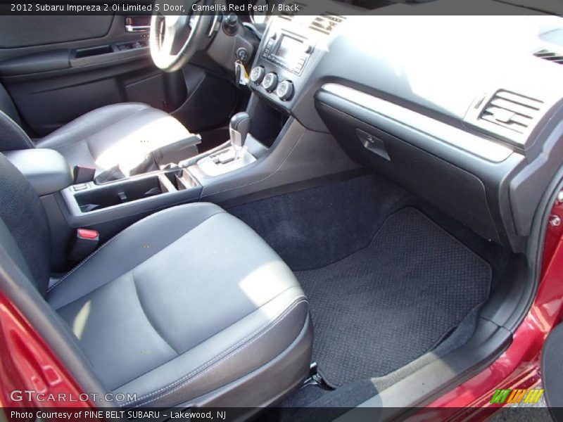 Camellia Red Pearl / Black 2012 Subaru Impreza 2.0i Limited 5 Door