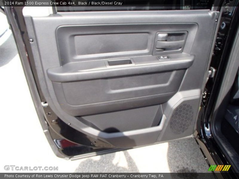 Black / Black/Diesel Gray 2014 Ram 1500 Express Crew Cab 4x4