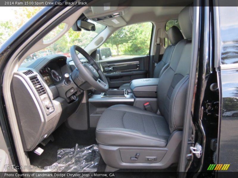 Black / Black 2014 Ram 1500 Sport Crew Cab